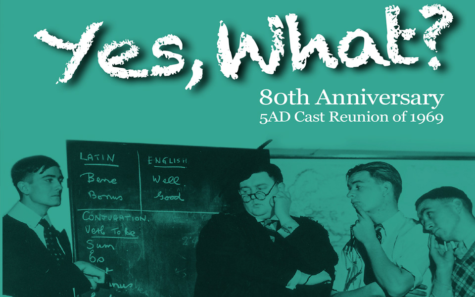 Yes What’s 80th Anniversary Freebie – the 1969 Cast Reunion 1969